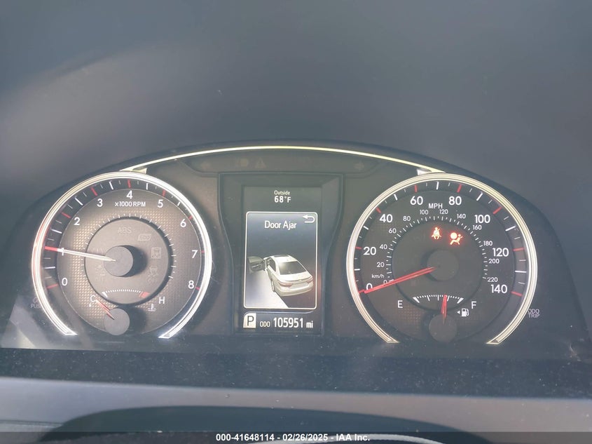 2016 TOYOTA CAMRY VIN: 4T1BF1FKXGU242976