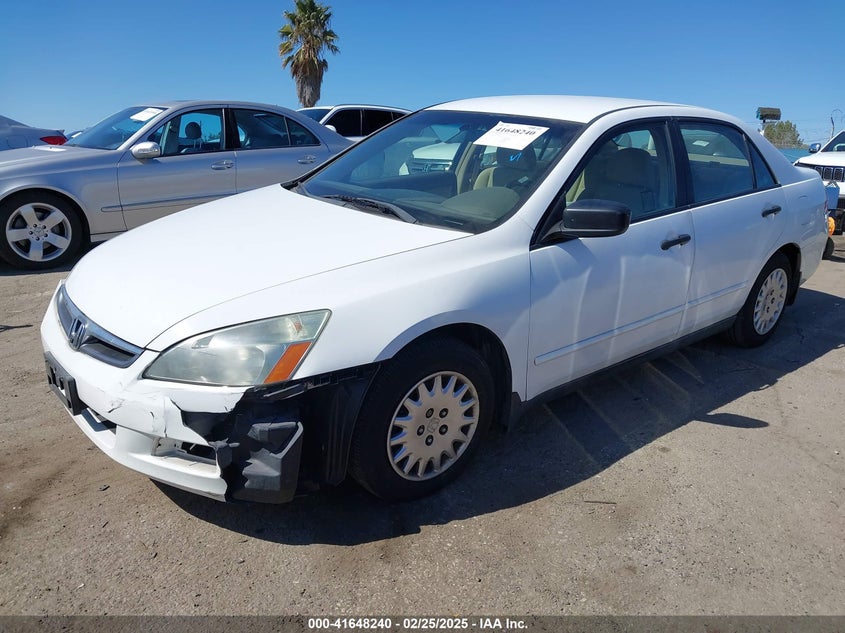 2007 HONDA ACCORD VIN: 1HGCM56197A141640