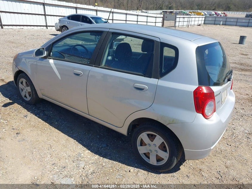 2009 CHEVROLET AVEO VIN: KL1TD66E19B651119