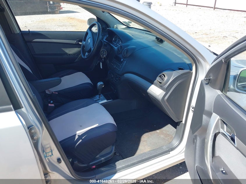 2009 CHEVROLET AVEO VIN: KL1TD66E19B651119