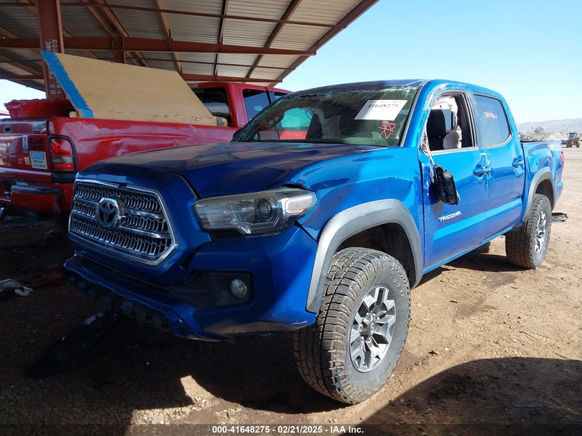 VIN 3TMCZ5AN7HM067424 2017 TOYOTA TACOMA TRD OFF ROAD