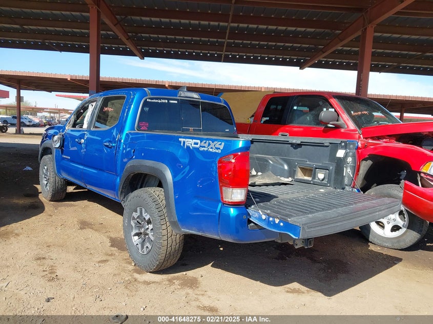 VIN 3TMCZ5AN7HM067424 2017 TOYOTA TACOMA TRD OFF ROAD