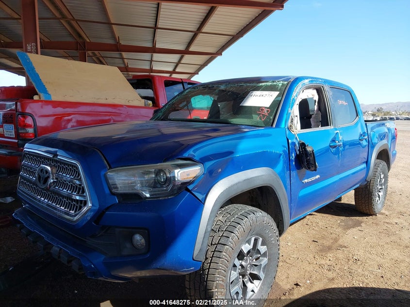 VIN 3TMCZ5AN7HM067424 2017 TOYOTA TACOMA TRD OFF ROAD
