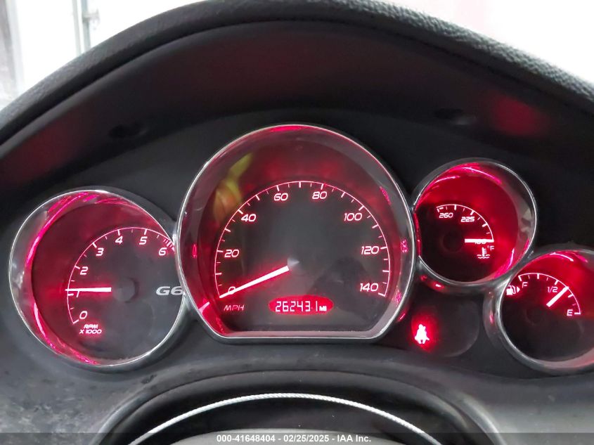 2006 Pontiac G6 Gt VIN: 1G2ZH558464163638 Lot: 41648404