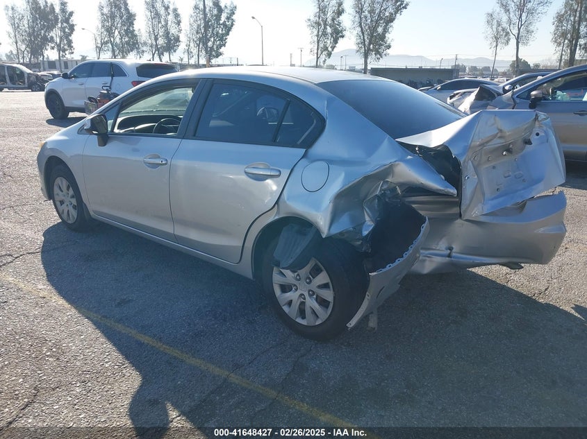 2012 HONDA CIVIC VIN: 19XFB2F51CE354009