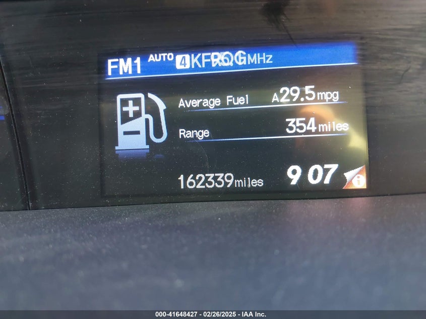 2012 HONDA CIVIC VIN: 19XFB2F51CE354009