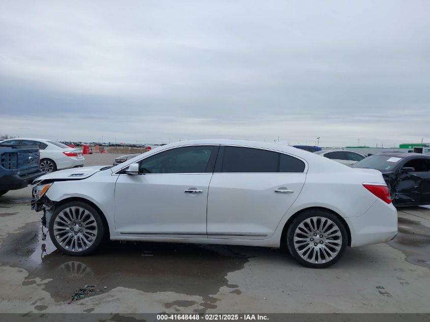 2016 Buick Lacrosse Premium Ii VIN: 1G4GF5G3XGF180410 Lot: 41648448