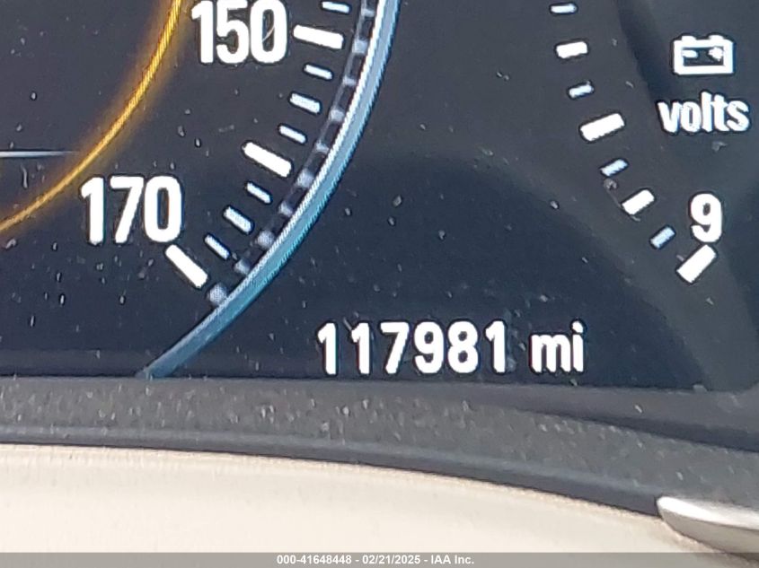 2016 Buick Lacrosse Premium Ii VIN: 1G4GF5G3XGF180410 Lot: 41648448