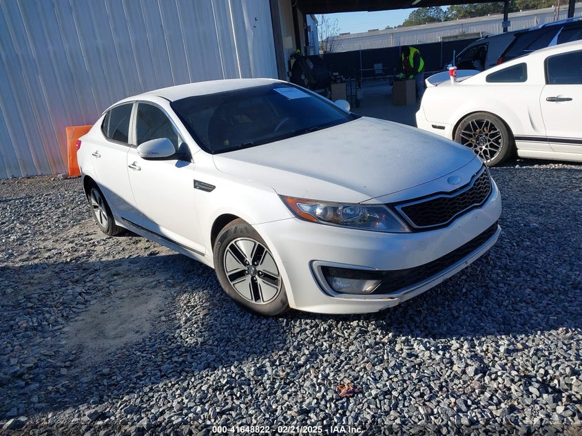 2013 KIA OPTIMA HYBRID VIN: KNAGM4AD2D5044521