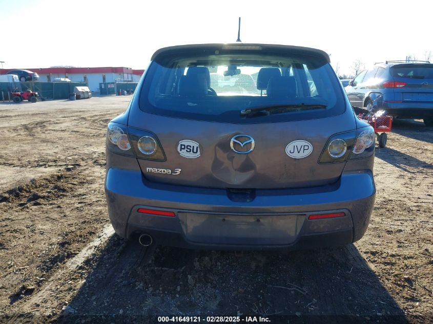 2008 Mazda Mazda3 S Grand Touring VIN: JM1BK343181132490 Lot: 41649121