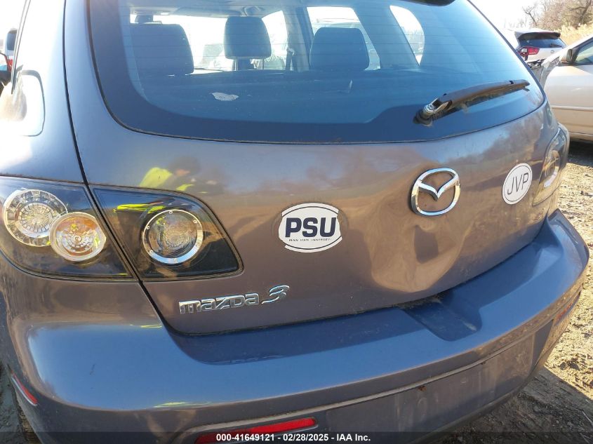 2008 Mazda Mazda3 S Grand Touring VIN: JM1BK343181132490 Lot: 41649121