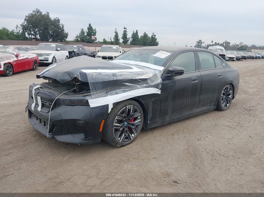 Vin: wby43fk00rcp80083, lot: 42140170, bmw i5 m60 20242