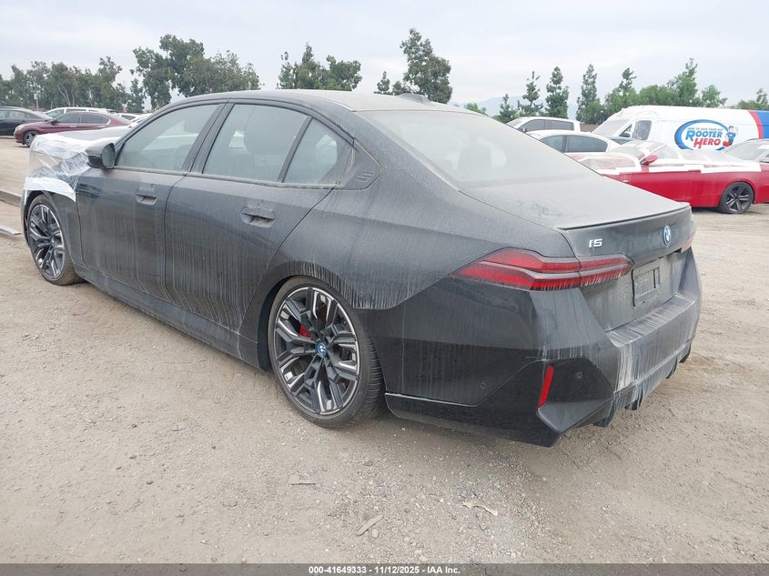 Vin: wby43fk00rcp80083, lot: 42140170, bmw i5 m60 20243