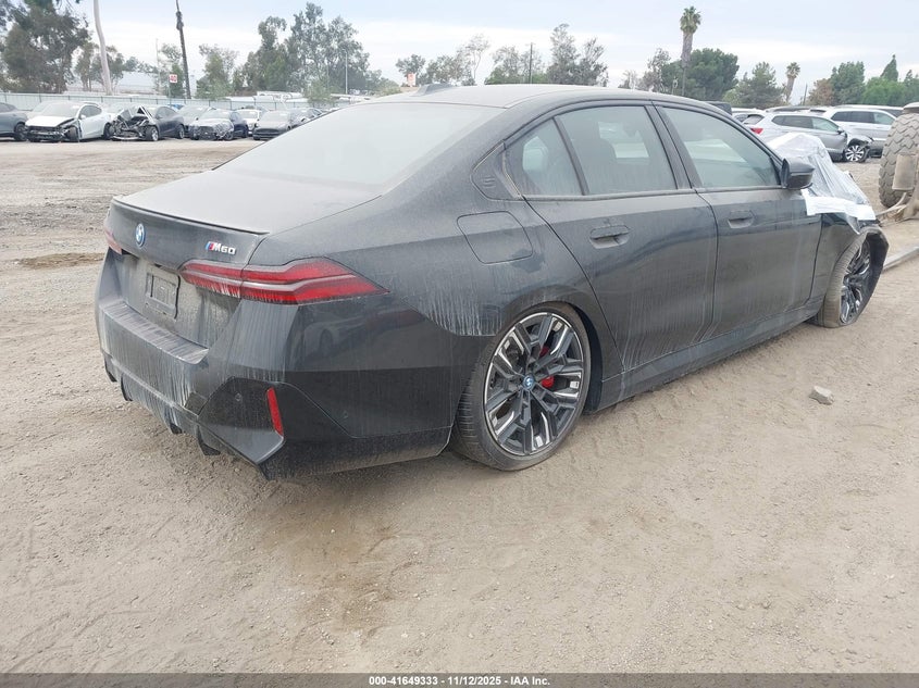 Vin: wby43fk00rcp80083, lot: 42140170, bmw i5 m60 20244