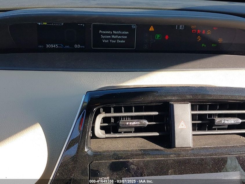 2020 Toyota Prius Le VIN: JTDKARFU3L3122388 Lot: 41649358