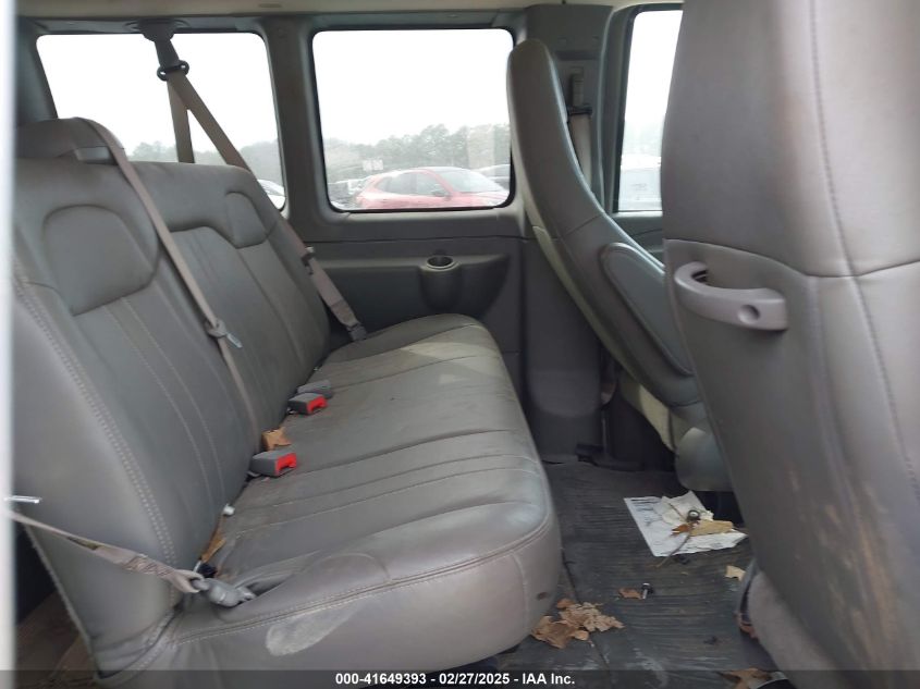 2020 Chevrolet Express Passenger Rwd 2500 Regular Wheelbase Ls VIN: 1GAWGEFP0L1263765 Lot: 41649393