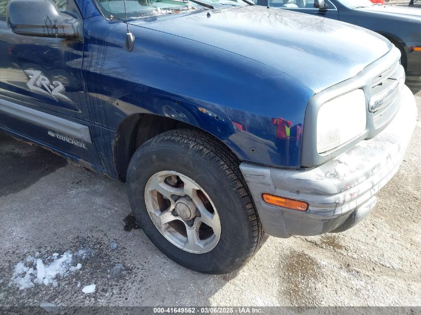 2004 Chevrolet Tracker Zr2 VIN: 2CNBJ734746917149 Lot: 41649562