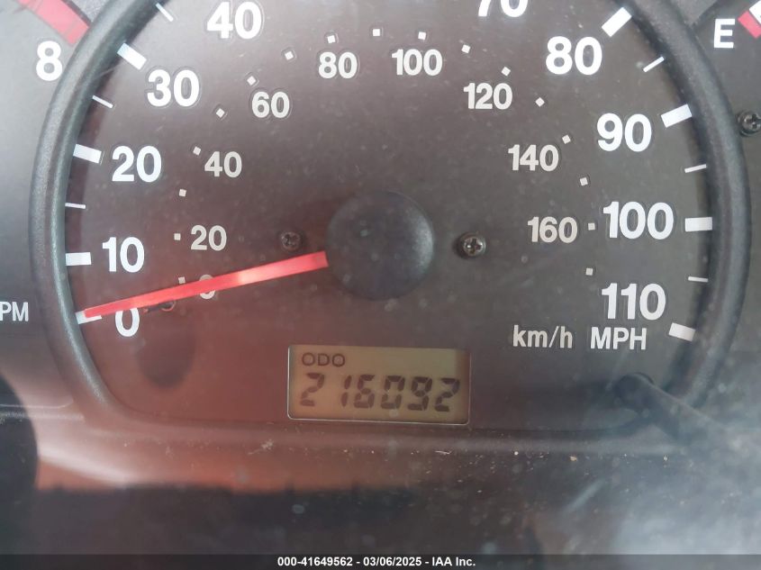 2004 Chevrolet Tracker Zr2 VIN: 2CNBJ734746917149 Lot: 41649562