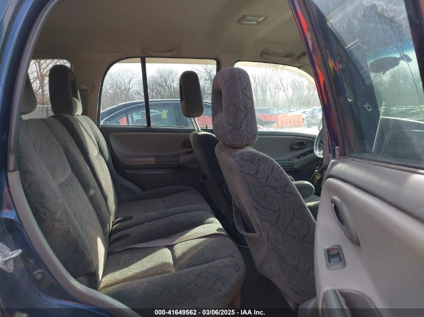 2004 Chevrolet Tracker Zr2 VIN: 2CNBJ734746917149 Lot: 41649562