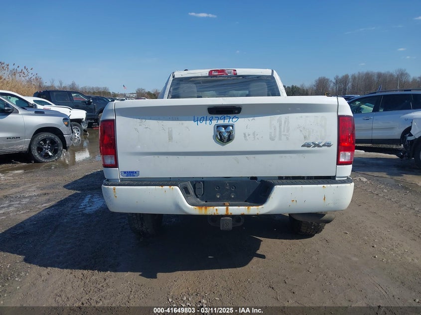 2018 Ram 1500 Express Quad Cab 4X4 6'4 Box VIN: 1C6RR7FT4JS284558 Lot: 41649803