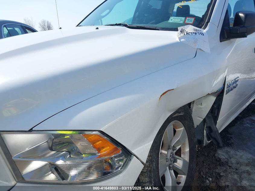 2018 Ram 1500 Express Quad Cab 4X4 6'4 Box VIN: 1C6RR7FT4JS284558 Lot: 41649803