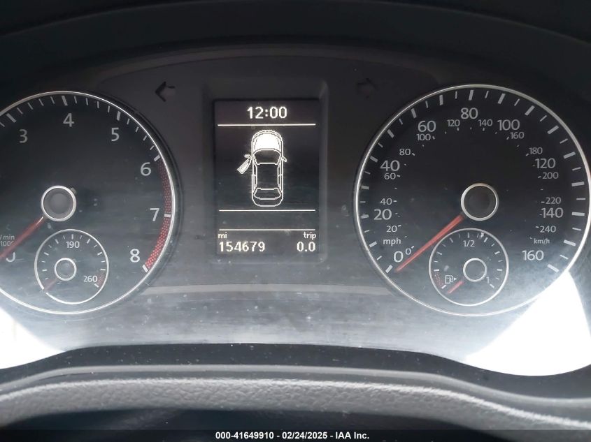 2014 Volkswagen Passat 1.8T Se VIN: 1VWBS7A31EC078875 Lot: 41649910