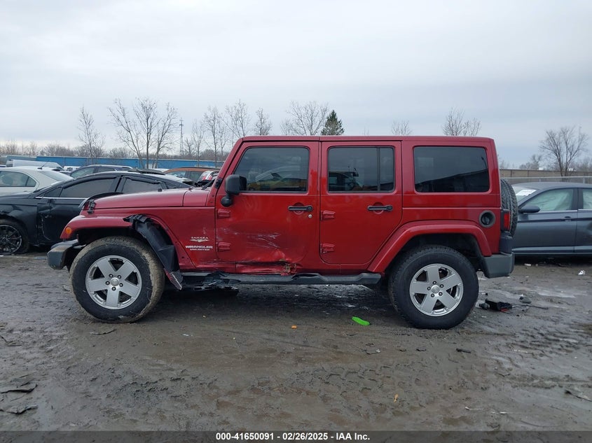 2012 JEEP WRANGLER UNLIMITED VIN: 1C4BJWEG7CL133923