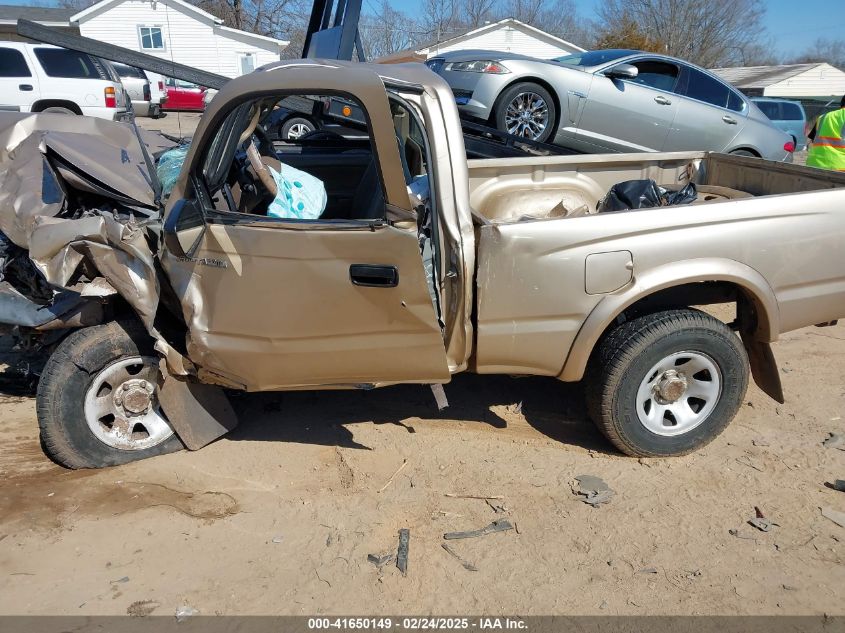 2002 Toyota Tacoma VIN: 5TEPM62N52Z062995 Lot: 41650149