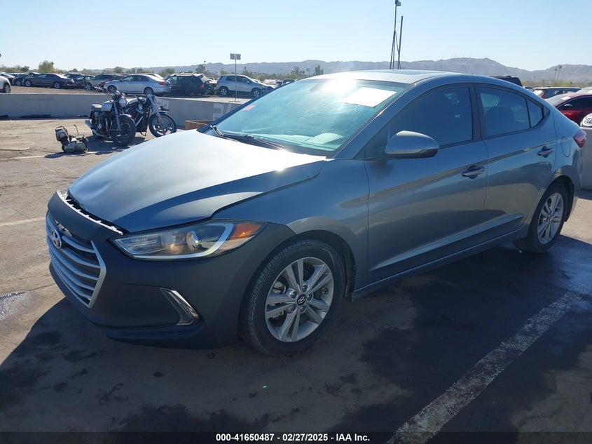 2018 HYUN ELANTRA VALUE EDITIO VIN: KMHD84LF1JU473610