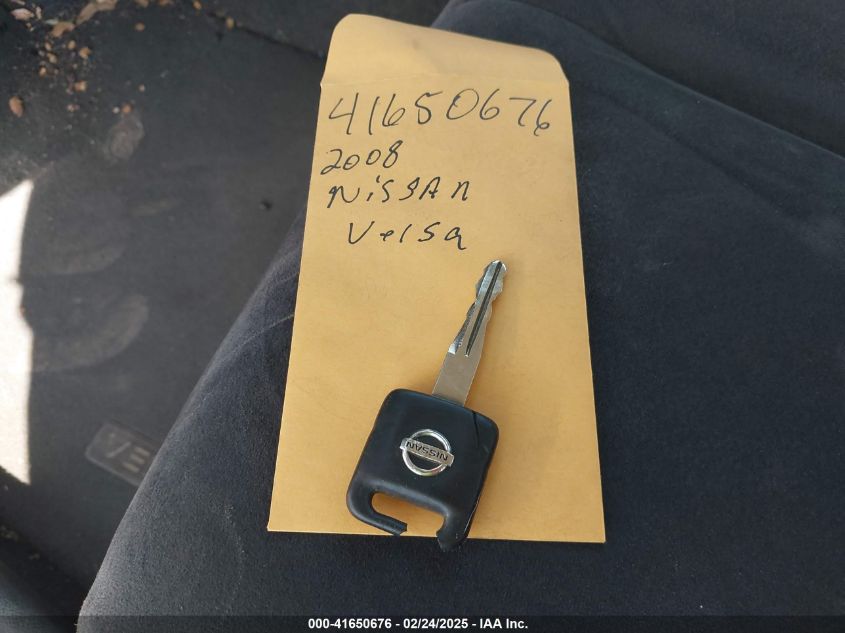 2008 Nissan Versa 1.8S VIN: 3N1BC11EX8L430894 Lot: 41650676