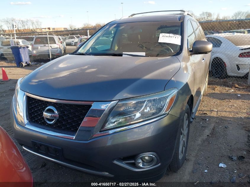 2015 Nissan Pathfinder Platinum/S/Sl/Sv VIN: 5N1AR2MNXFC691701 Lot: 41650717