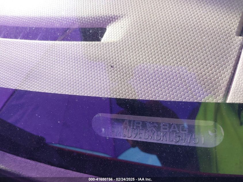 2011 Ford Escape Limited VIN: 1FMCU9EGXBKC54751 Lot: 41650756