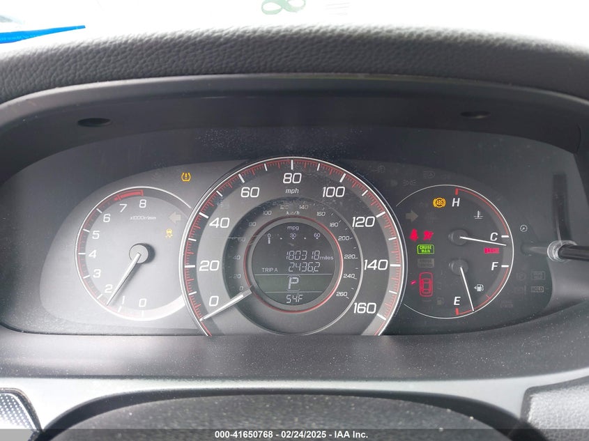2014 HONDA ACCORD VIN: 1HGCR2F55EA219248