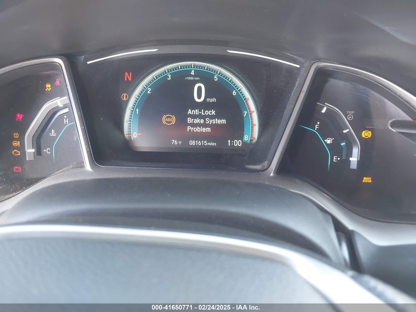 2017 HONDA CIVIC VIN: 19XFC1F37HE211935