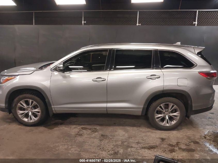 2015 Toyota Highlander Xle/Xle V6 VIN: 5TDJKRFH1FS122310 Lot: 41650797