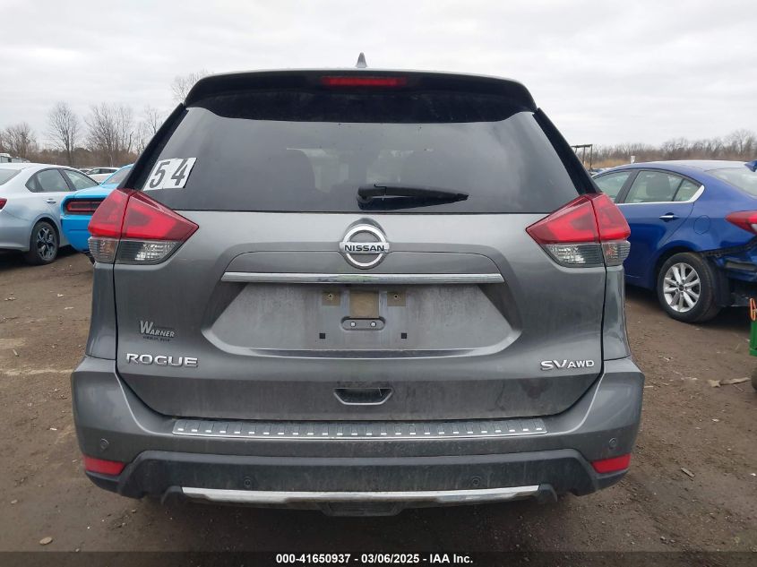 2019 Nissan Rogue Sv VIN: JN8AT2MV5KW386836 Lot: 41650937