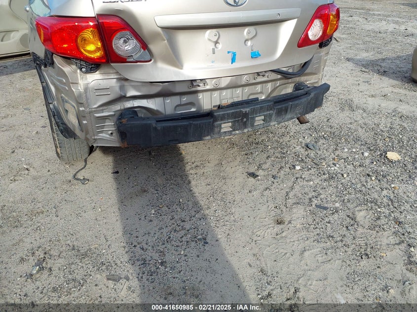 2009 TOYOTA COROLLA VIN: 1NXBU40E19Z051749