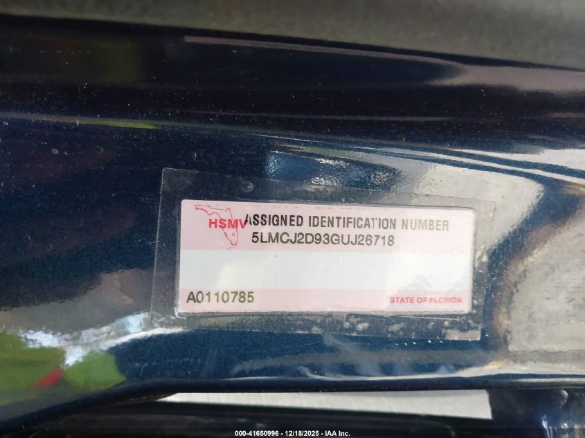 2016 Lincoln Mkc Select VIN: 5LMCJ2D93GUJ26718 Lot: 41650996