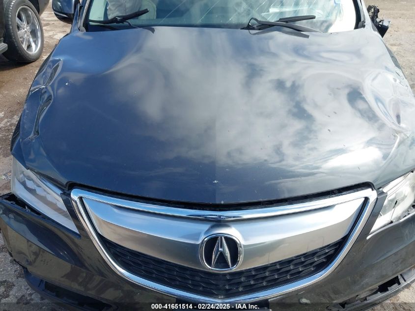 2016 Acura Mdx VIN: 5FRYD3H40GB006455 Lot: 41651514