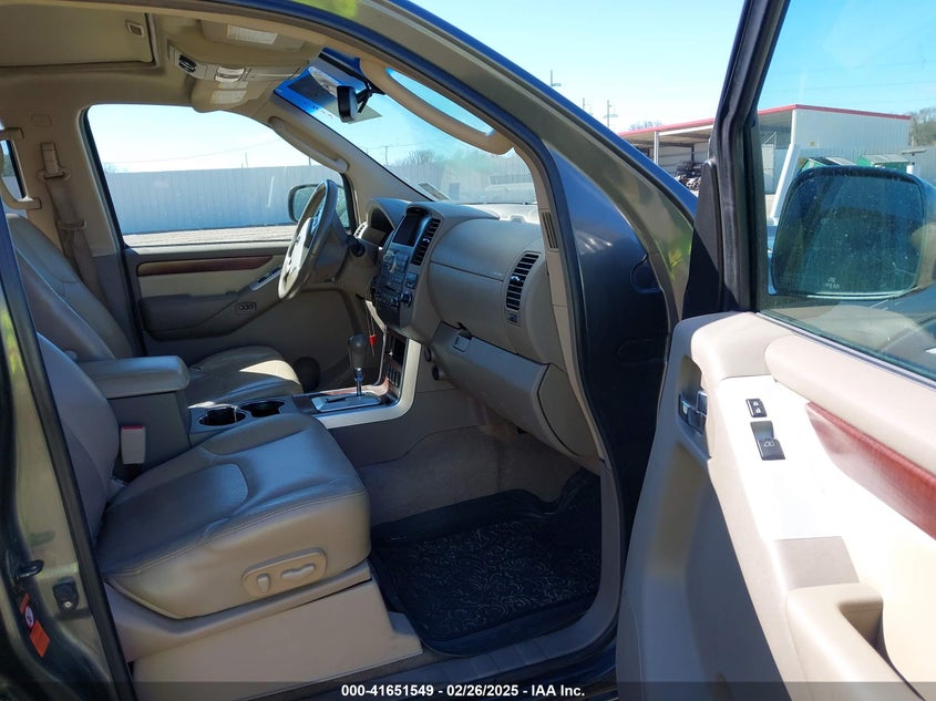 2008 NISSAN PATHFINDER VIN: 5N1AR18U08C664764