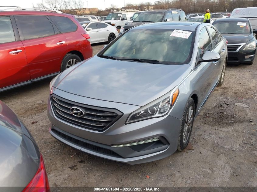 2016 Hyundai Sonata Sport VIN: 5NPE34AF3GH415527 Lot: 41651604