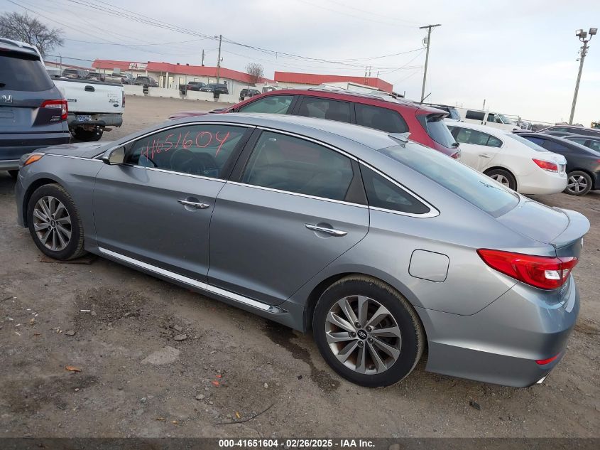 2016 Hyundai Sonata Sport VIN: 5NPE34AF3GH415527 Lot: 41651604