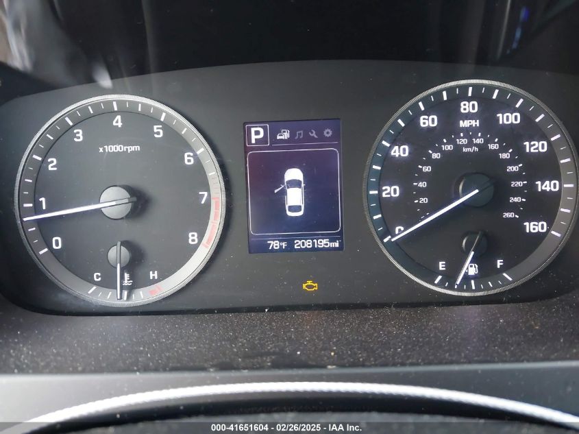 2016 Hyundai Sonata Sport VIN: 5NPE34AF3GH415527 Lot: 41651604