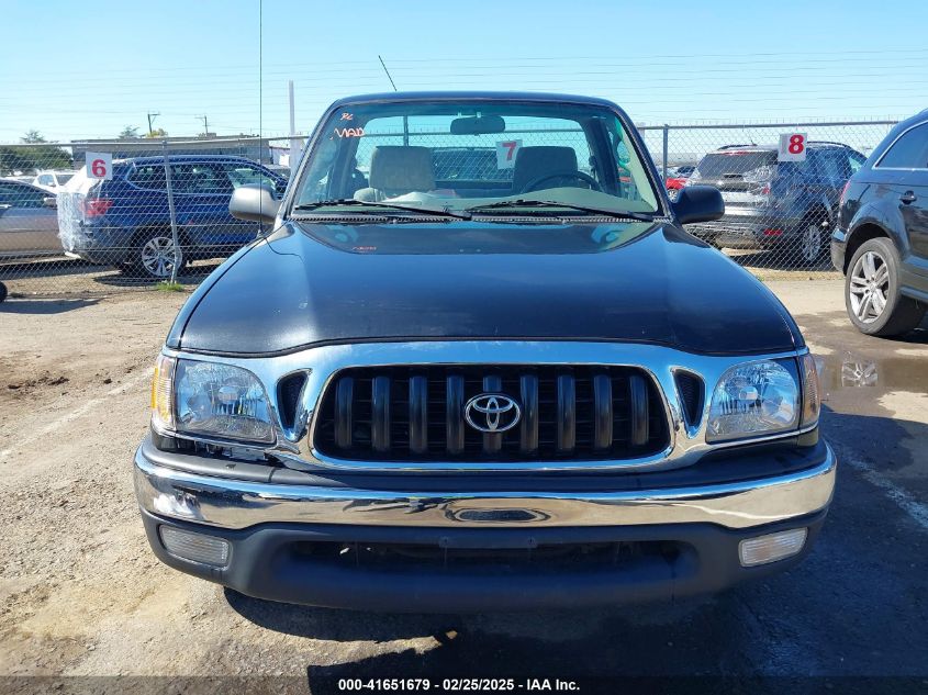 2002 Toyota Tacoma VIN: 5TENL42NX2Z124244 Lot: 41651679