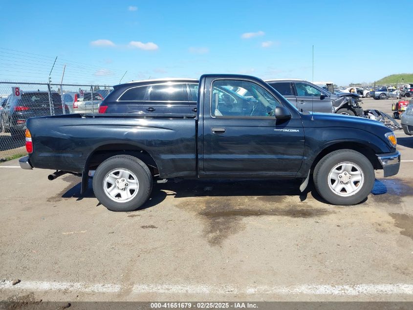 2002 Toyota Tacoma VIN: 5TENL42NX2Z124244 Lot: 41651679