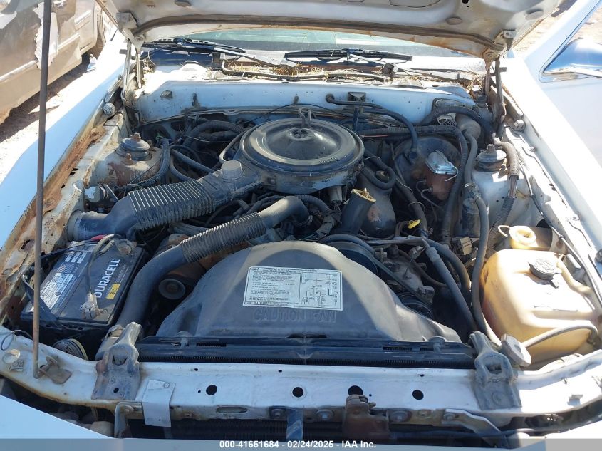 1984 Mercury Cougar VIN: 1MEBP9238EH659645 Lot: 41651684