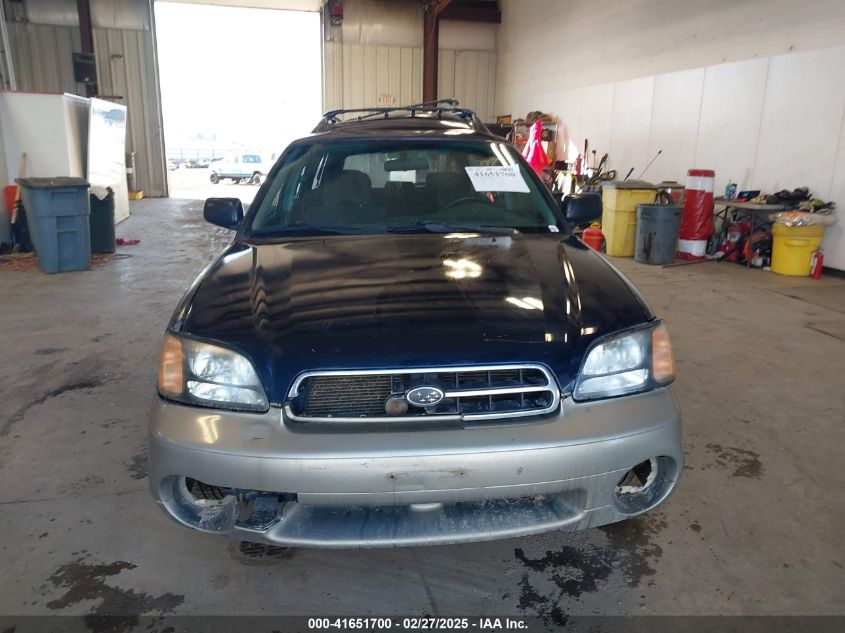 2002 Subaru Outback VIN: 4S3BH665326626066 Lot: 41651700