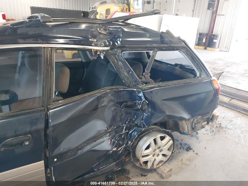 2002 Subaru Outback VIN: 4S3BH665326626066 Lot: 41651700