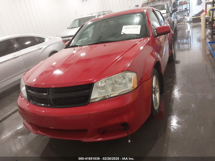 2013 DODGE AVENGER SXT - 1C3CDZCB5DN547992