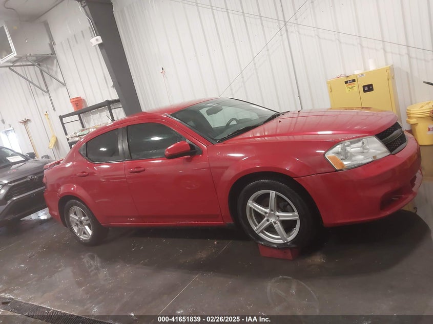 2013 DODGE AVENGER SXT - 1C3CDZCB5DN547992